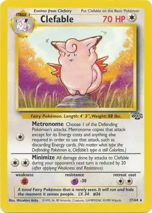 Clefable 17/64 Jungle
