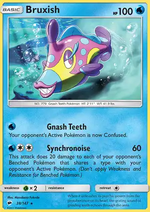 Bruxish 38/147 Burning Shadows