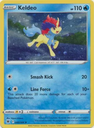 Keldeo 045/189 Astral Radiance