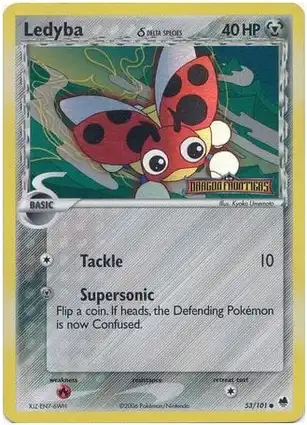 Ledyba 53/101 EX Dragon Frontiers