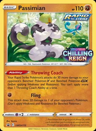 Passimian SWSH115 Sword & Shield Promos