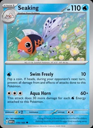 Seaking 119/165 Scarlet & Violet 151