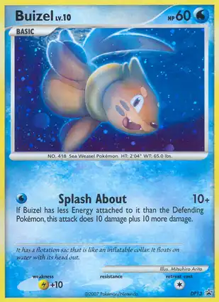 Buizel DP13 Diamond & Pearl Promos