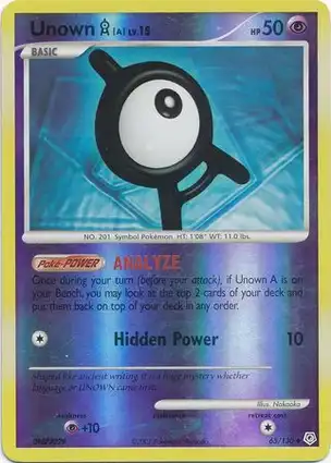 Unown A 65/130 Diamond & Pearl