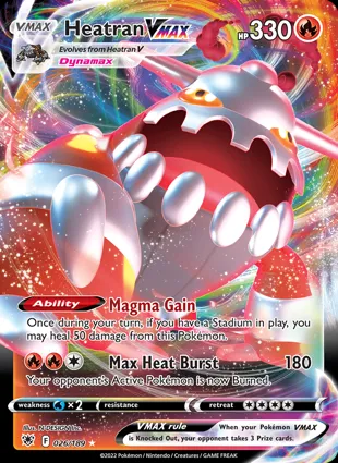 Heatran VMAX 026/189 Astral Radiance
