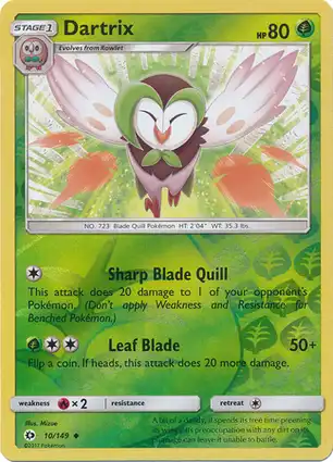 Dartrix 10/149 Sun & Moon