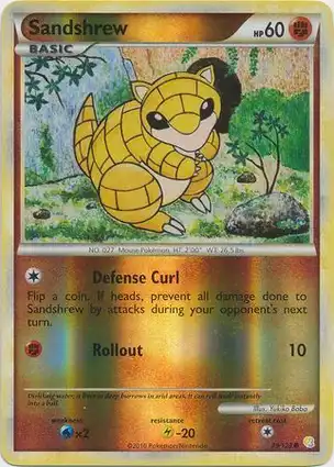 Sandshrew 79/123 HeartGold & SoulSilver