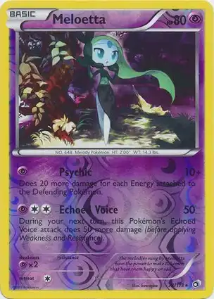 Meloetta 78/113 Legendary Treasures