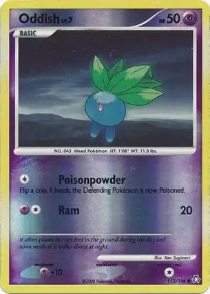 Oddish 112/146 Legends Awakened