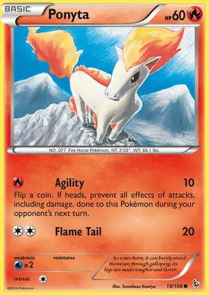 Ponyta 14/106 Flashfire