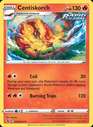 Centiskorch 048/264 Fusion Strike