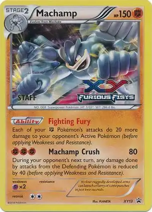 Machamp XY13 XY Promos