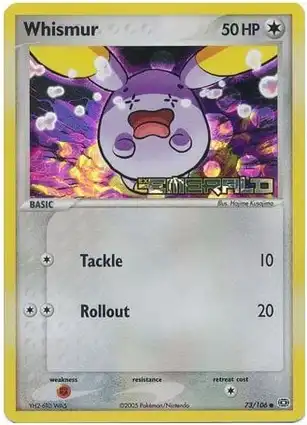 Whismur 73/106 EX Emerald