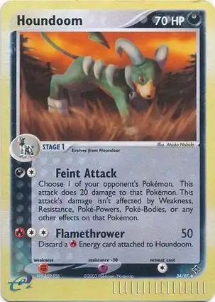 Houndoom 34/97 EX Dragon
