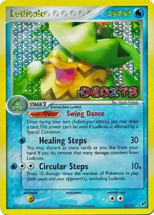 Ludicolo 10/107 EX Deoxys
