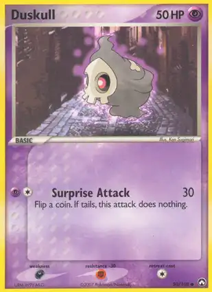 Duskull 50/108 EX Power Keepers