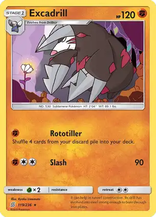 Excadrill 119/236 Unified Minds