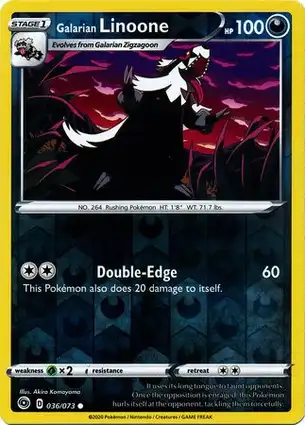 Galarian Linoone 036/073 Champion's Path