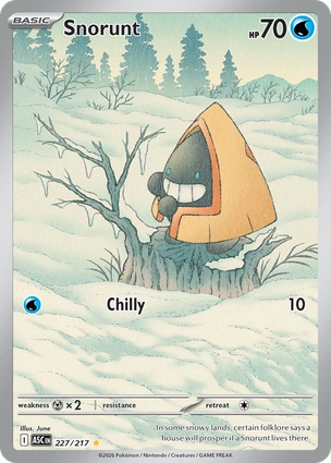 Snorunt 227/217 Ascended Heroes