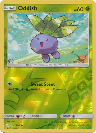 Oddish 2/236 Cosmic Eclipse