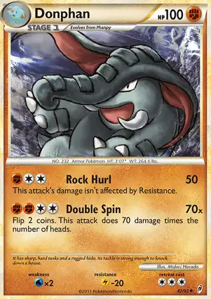 Donphan 42/95 Call of Legends