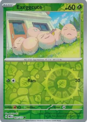 Exeggcute 001/131 Prismatic Evolutions