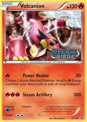 Volcanion XY145 XY Promos