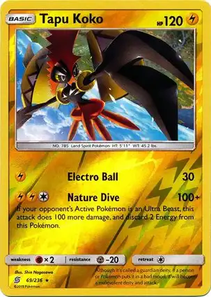 Tapu Koko 69/236 Unified Minds