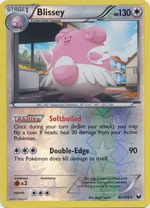 Blissey 82/108 Dark Explorers