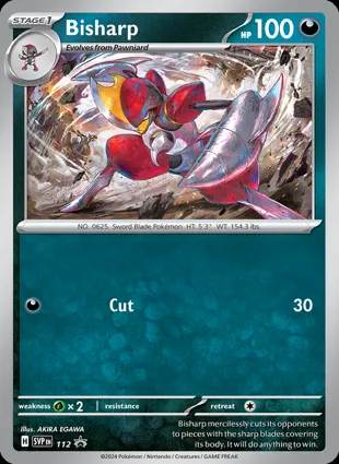 Bisharp 112 Scarlet & Violet Promos