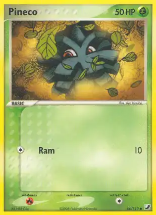 Pineco 66/115 EX Unseen Forces