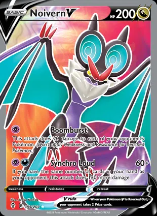 Noivern V 195/203 Evolving Skies