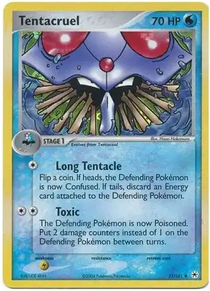 Tentacruel 51/101 EX Hidden Legends