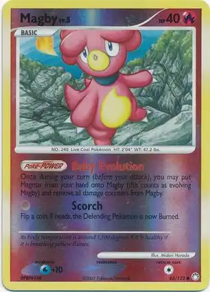 Magby 88/123 Mysterious Treasures