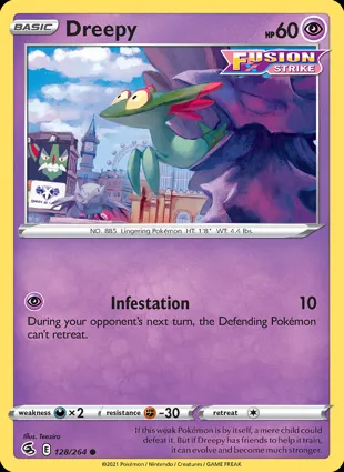 Dreepy 128/264 Fusion Strike