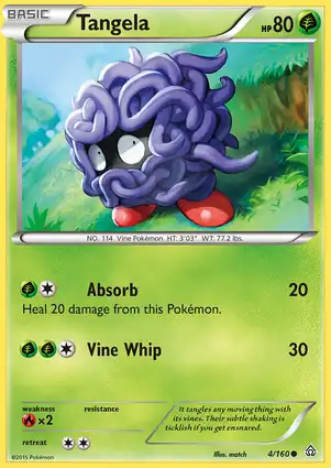 Tangela 4/160 Primal Clash