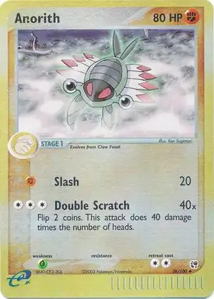 Anorith 28/100 EX Sandstorm