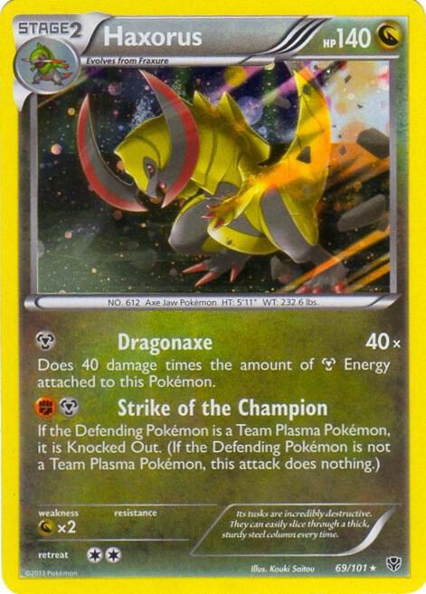 Haxorus 69/101 Plasma Blast