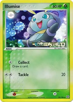 Illumise 32/106 EX Emerald