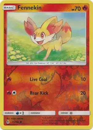 Fennekin 15/131 Forbidden Light