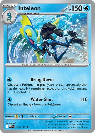 Inteleon 041/132 Mega Evolution