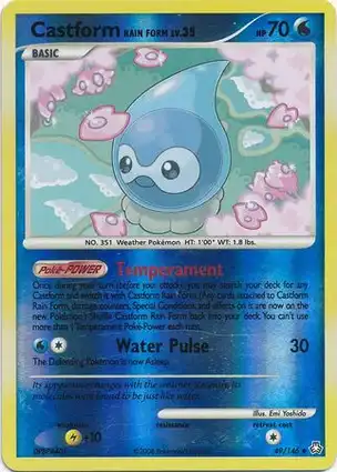 Castform Rain Form 49/146 Legends Awakened