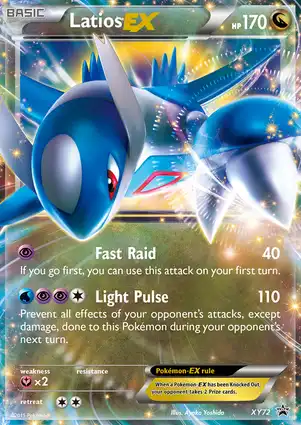 Latios EX XY72 XY Promos