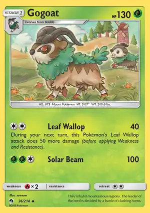 Gogoat 36/214 Lost Thunder