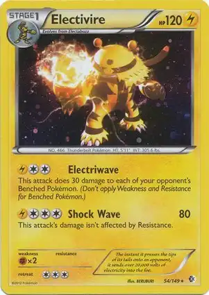 Electivire 54/149 Boundaries Crossed
