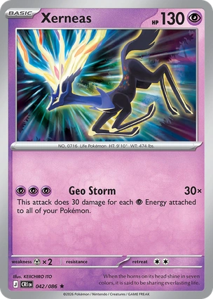 Xerneas 042/086 Chaos Rising