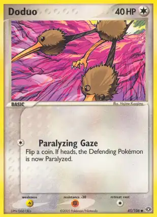 Doduo 45/106 EX Emerald