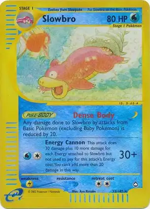 Slowbro 33/147 Aquapolis