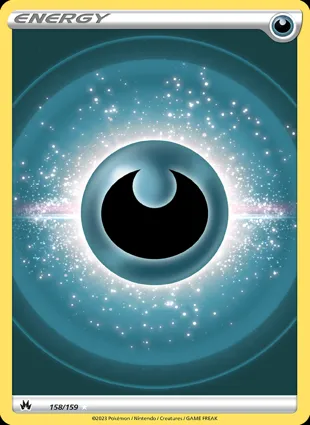 Darkness Energy 158/159 Crown Zenith