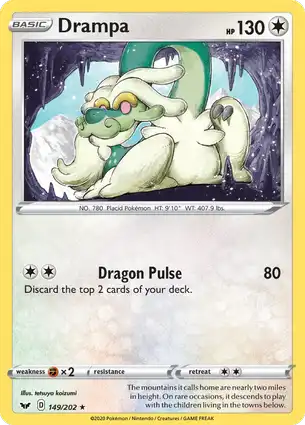 Drampa 149/202 Sword & Shield